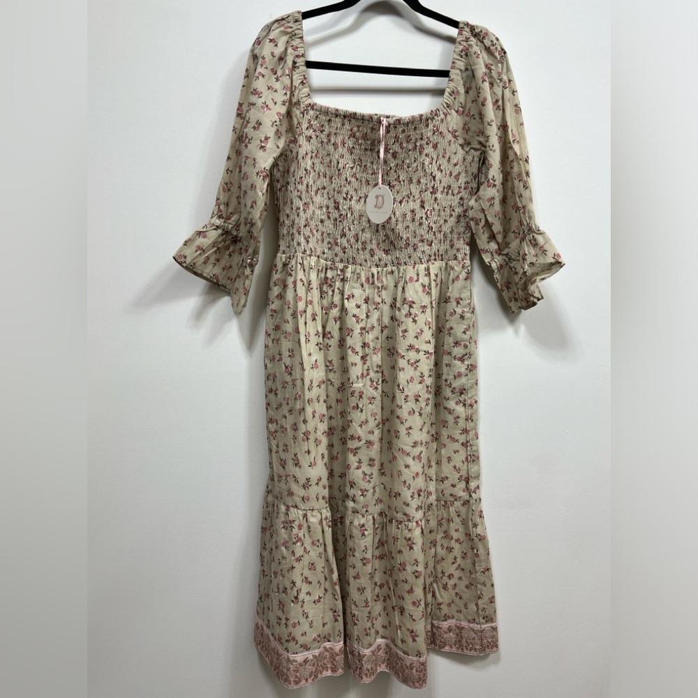Victoria Dunn dress, NWT, size large, midi,